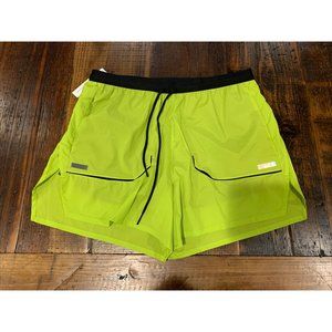 Nike Tech Pack Ultralight 2 in 1 Running Shorts Bright Cactus CJ5749 Large L